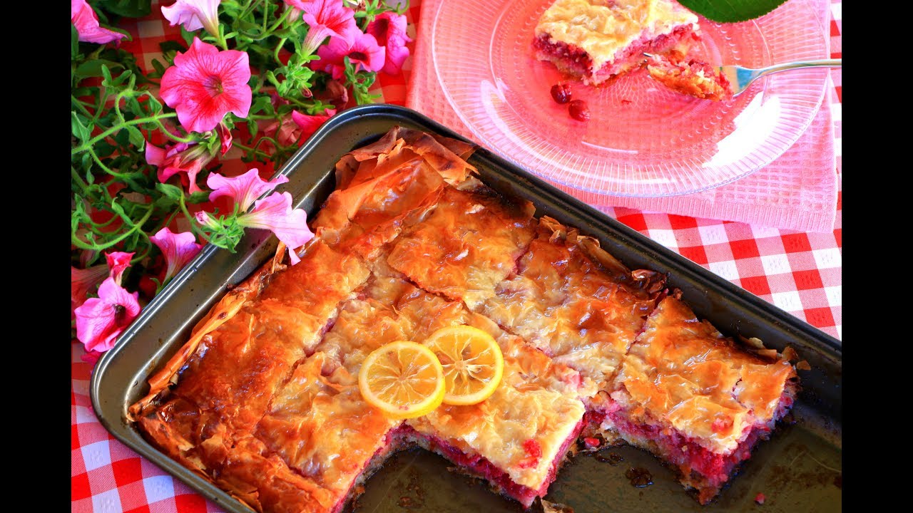 Baklava od višanja