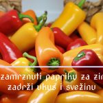 Kako zamrznuti papriku za zimu da zadrži ukus i svežinu