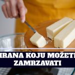 HRANA KOJU MOZETE ZAMRZAVATI
