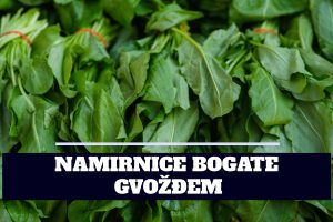 NAMIRNICE BOGATE GVOŽĐEM