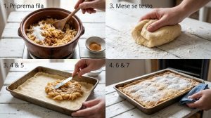 Lenja pita priprema