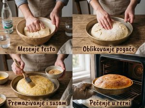 Pogaca mekana sa kiselom vodom