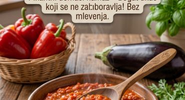 Lutenica sa patlidžanom i šargarepom